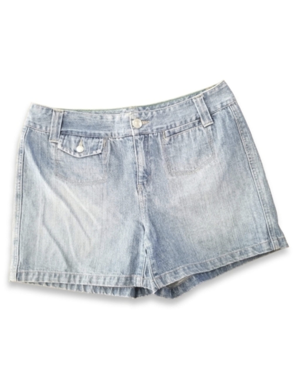Tommy Hilfiger Jean Shorts 10 Light Wash‎ Blue Denim